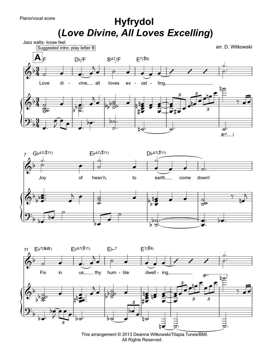 makes the heart to sing jazz hymns deanna witkowski jazz hymns sheet music