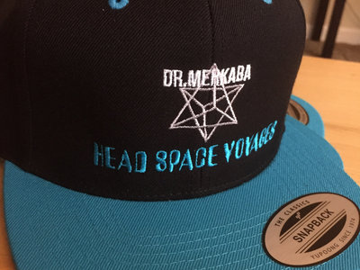 LIMITED EDITION DR. MERKABA 'HEAD SPACE VOYAGES' CLASSIC SNAPBACK CAP - WITH POSITIVE FIELDS OR HEAD SPACE VOYAGES DIGITAL DOWNLOAD main photo
