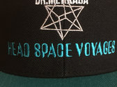 LIMITED EDITION DR. MERKABA 'HEAD SPACE VOYAGES' CLASSIC SNAPBACK CAP - WITH POSITIVE FIELDS OR HEAD SPACE VOYAGES DIGITAL DOWNLOAD photo 