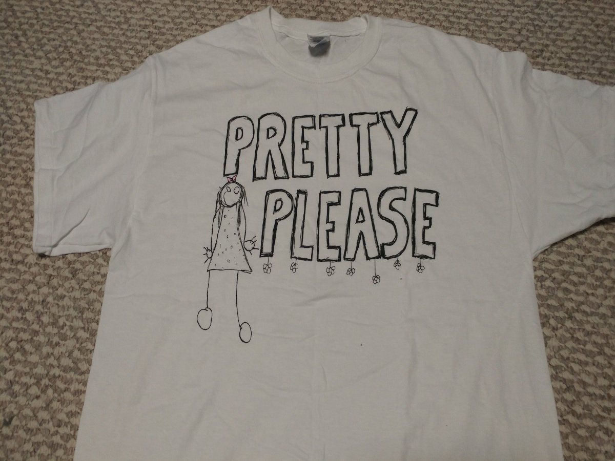 pretty girl tee pretty please