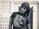 Dying Breed T-shirt -"Hip Hop aint' what you do, but it's what you bleed" photo 