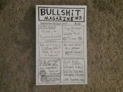 Bullshit Magazine #3 main photo