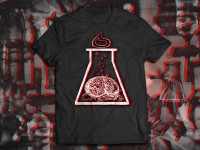 Brain Experiment Metafiziq T-shirt, Black main photo
