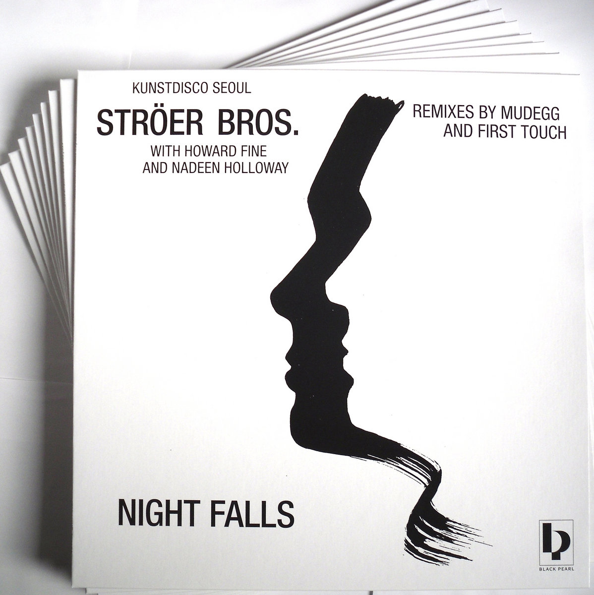 Stroer Bros Night Falls Remixes Maxi Single Black Pearl Records