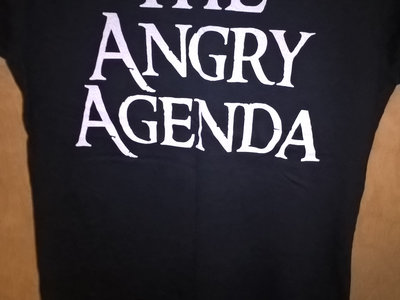 Black "The Angry Agenda" Ugly Punk Rock T main photo