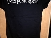 Black "The Angry Agenda" Ugly Punk Rock T photo 