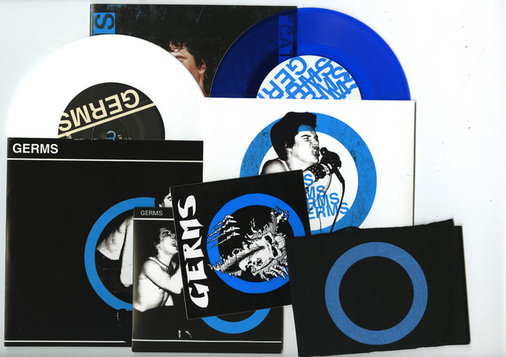GERMS「CAT'S CLAUSE」7インチ、CD BOX Cat's Clause (Live) | Germs