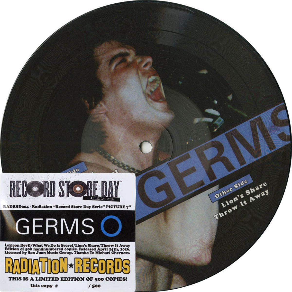 GERMS レコード
