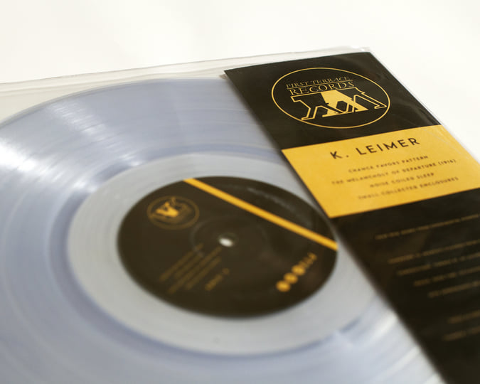FTS001 | K. Leimer / Like A Villain | First Terrace Records