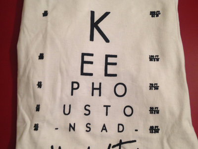 Keep Houston Sad "Eye Chart" T-Shirt main photo