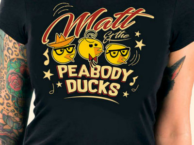 Matt & Peabody Ducks Tshirt Woman main photo