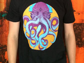 Electric Octopus T-shirt - Black photo 