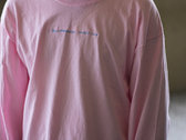 "in love" long sleeve (washed pink) photo 