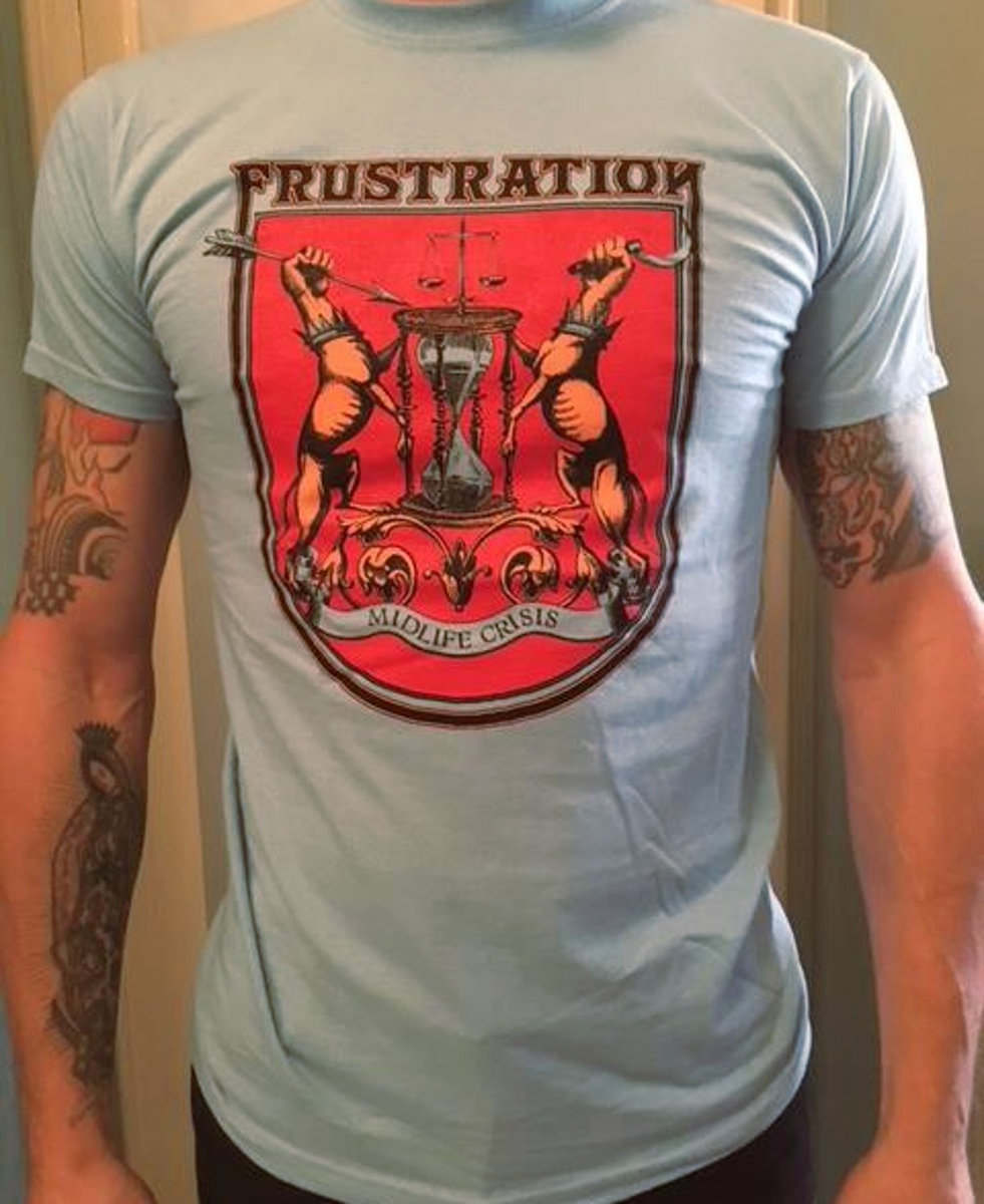 Midlife Crisis Tshirt lightblue | Frustration