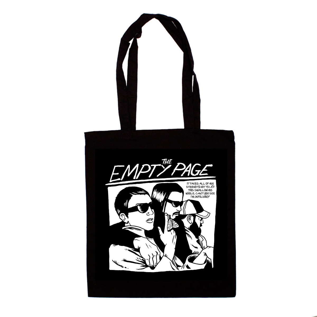New Goo Ey Tote Bag The Empty Page New Goo Ey Tote Bag The Empty Page
