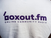 Purple logo boxout.fm T-Shirt photo 