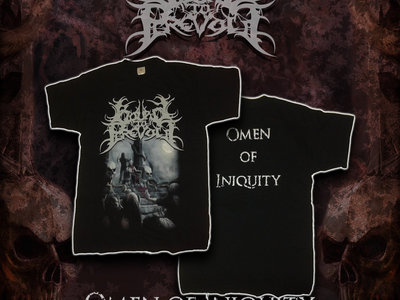 'Omen Of Iniquity' Design T-Shirt main photo