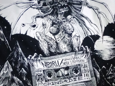 Apocalyptic Noise Syndicate/Nibiru split T-shirt main photo