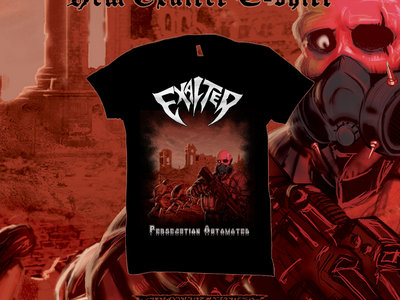 EXALTER 'Persecution Automated' T-shirt + Digital Download main photo