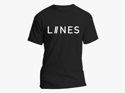 LIINES logo T-Shirt – Black main photo