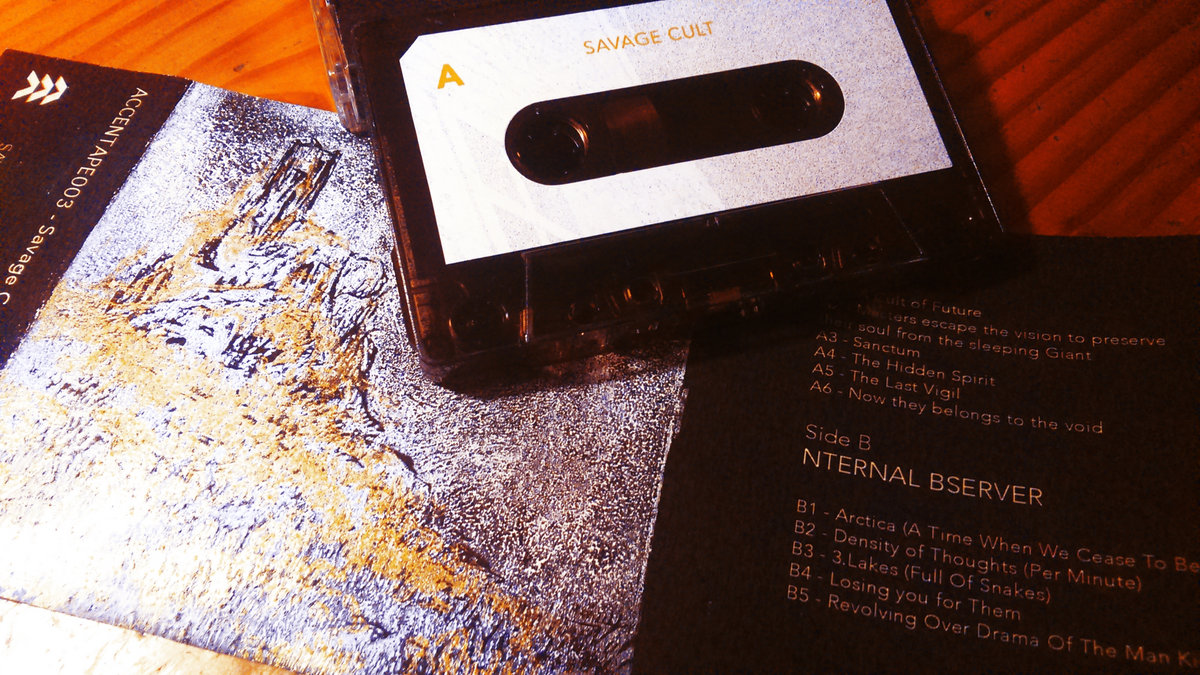 アート・デザイン・音楽 The Savage View - Charles Savage ACCENTAPE003 - Savage Cult / Nternal Bserver | Savage Cult