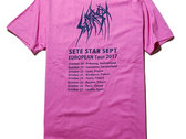 European Tour 2017 T-shirt - Pink photo 