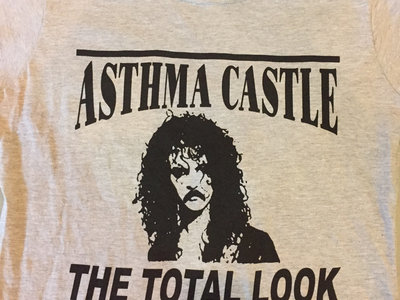 Asthma Castle "The Total Look" Black on Grey T-Shirt main photo