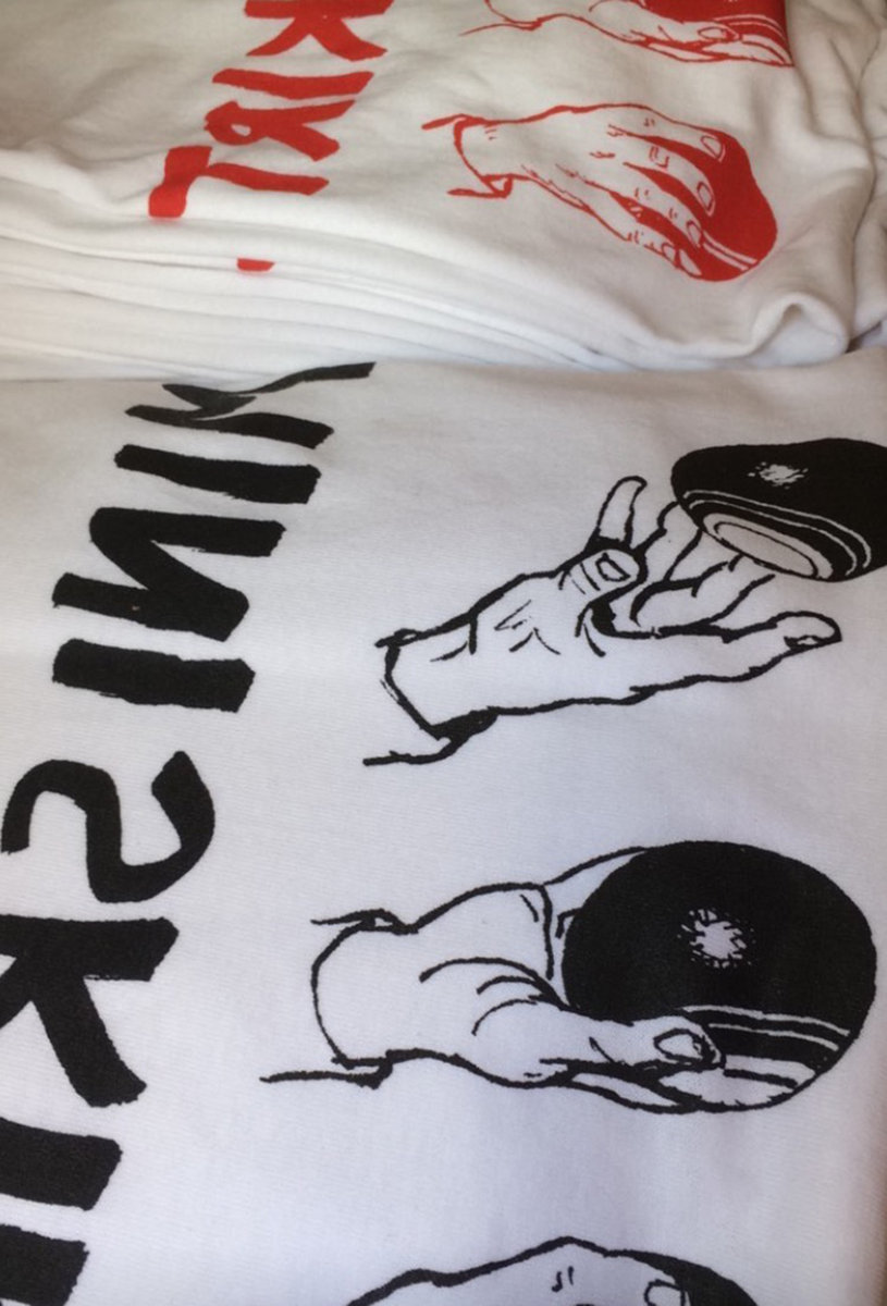 Mini skirt top band merch