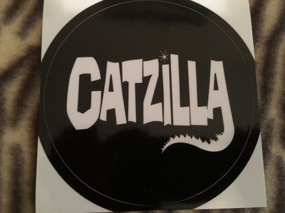 CATZILLA vinyl sticker  SOLD OUT main photo