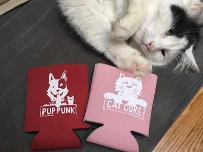 Pup Punk x Cat Core Benefit Koozies main photo