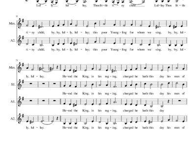 Coventry Carol Sheet Music - Electronic Download main photo