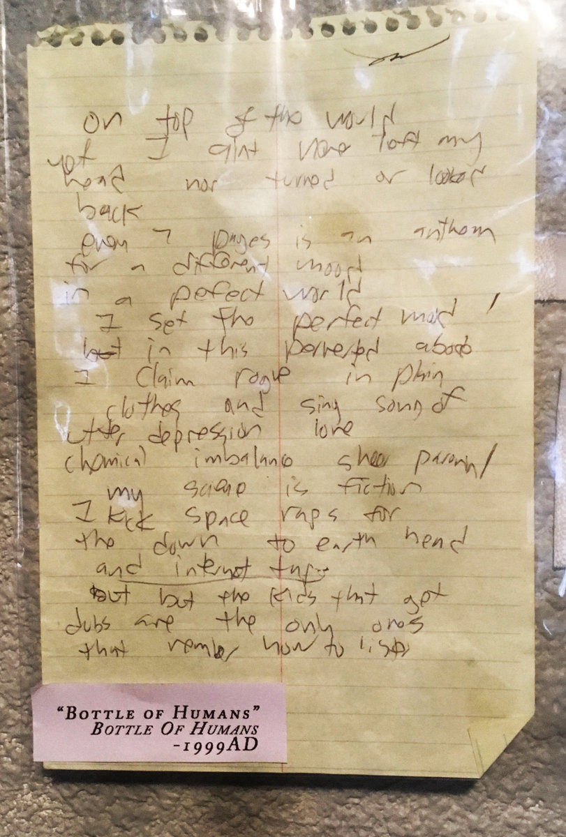 Bottle of Humans sole