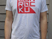 White/Red Logo T-Shirt photo 