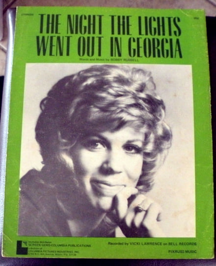 【中古】 Night the Lights Went Out in Georgia VickiLawrence The Night The Lights Went Out In Georgia | Vicki Lawrence