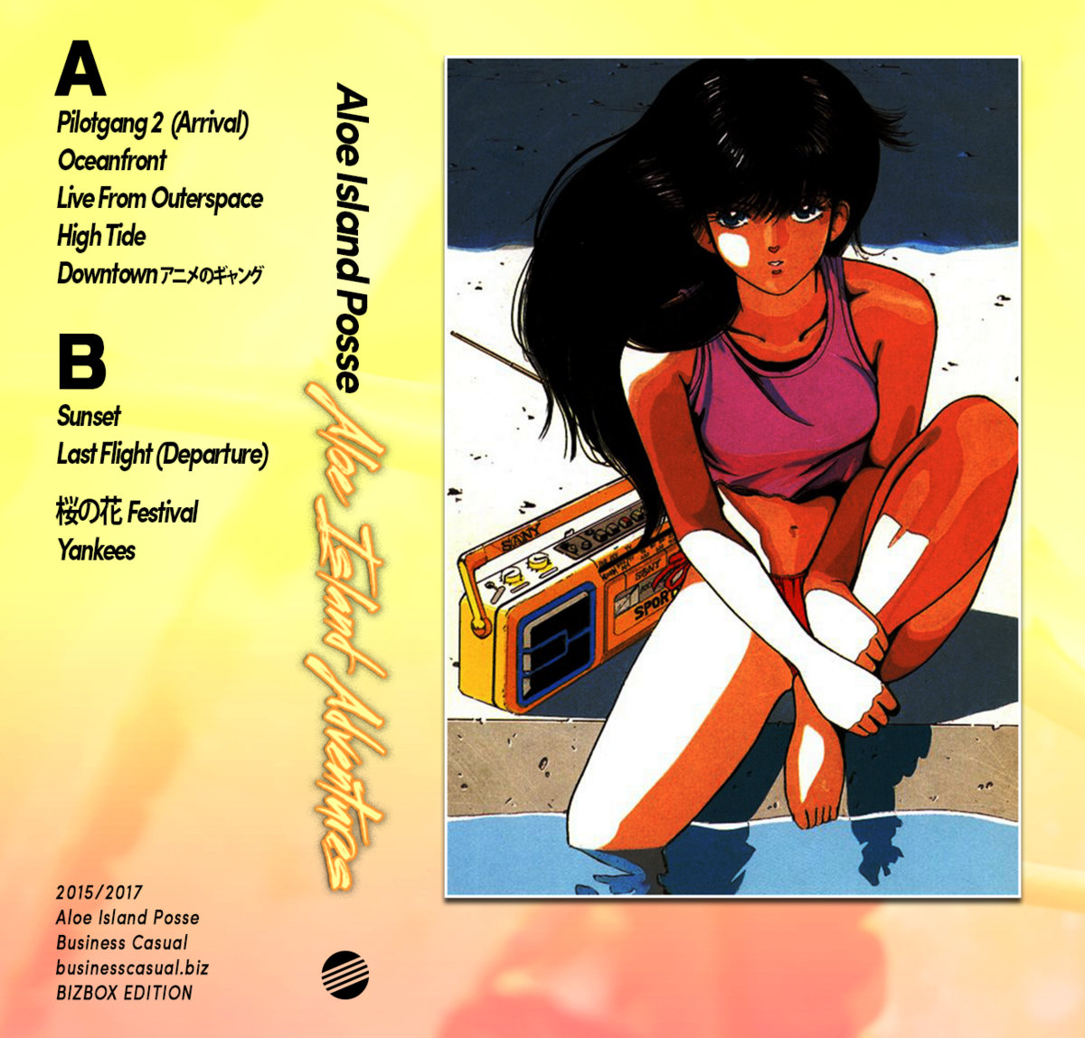 Downtown アニメのギャング Aloe Island Posse Business Casual