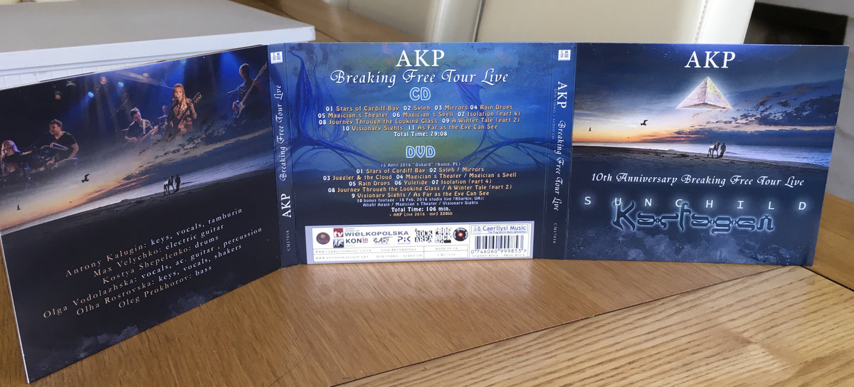 AKP 10th Anniversary Live - CD+DVD Lovely digi pack edition | Antony Kalugin