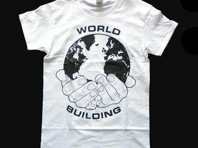 WORLD BUILDING / LOGO T-SHIRT (White) main photo