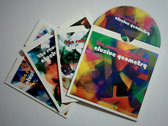 'Elusive Geometry i' - Limited Edition 12" Giclee print plus CD photo 