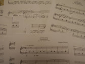 Piano Solo Sheets of The Cakemaker photo 