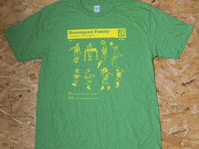 Throwback Design T-shirt (Green) main photo