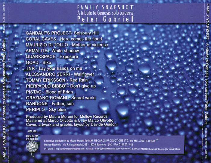 Family Snapshot (A tribute to Peter Gabriel) | VARIOUS ARTISTS
