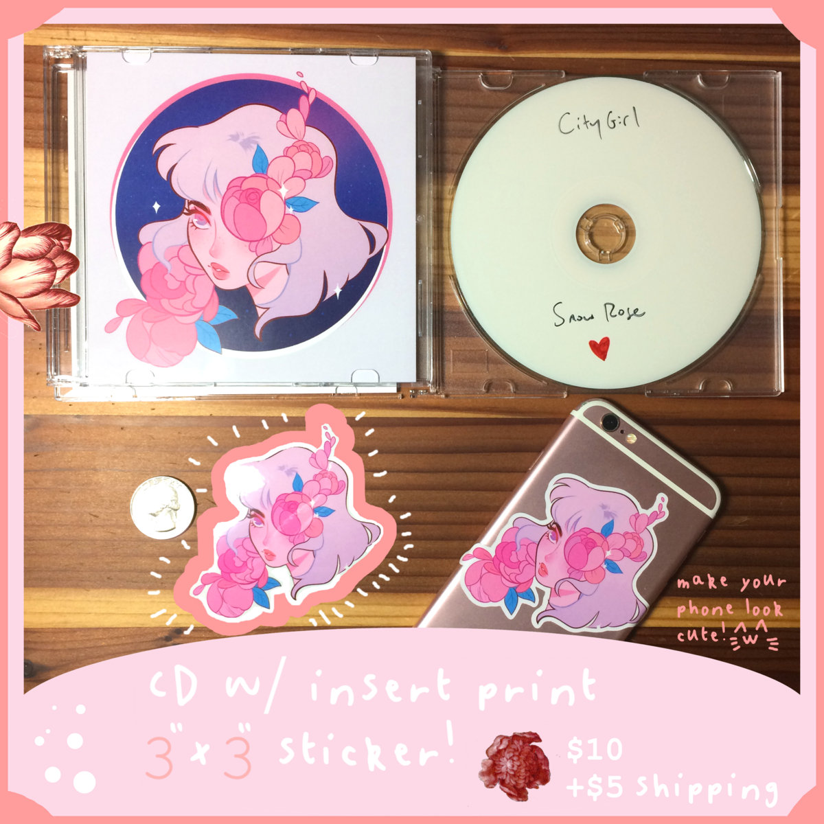 snow rose city girl album girl