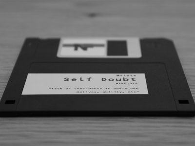 Mslwte - Self Doubt - (floppy disk) main photo