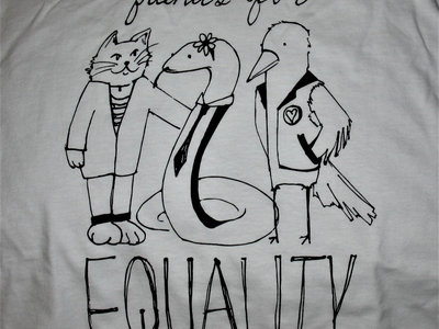 limited edition Friends For Equality t-shirt main photo