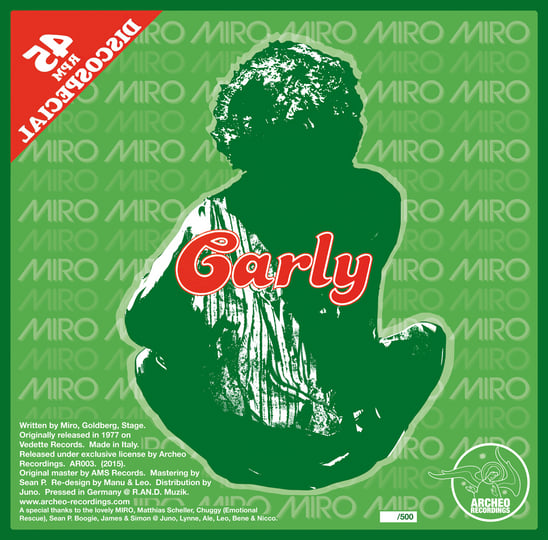 Miro - Safari Of Love / Carly 12