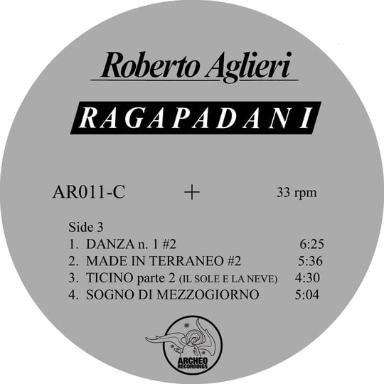 Roberto Aglieri - Ragapadani 2xLP