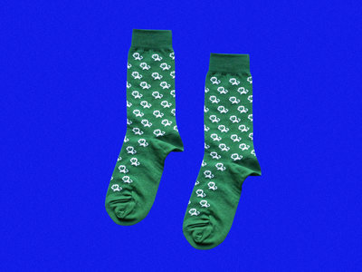 Green X-Mas socks main photo
