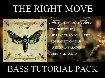 The Right Move Bass Tutorial Pack main photo