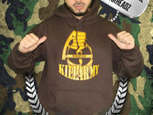 KILLARMY "Classic Gold Grenade Logo" Hoodie. FREE Mixtape with purchase. photo 