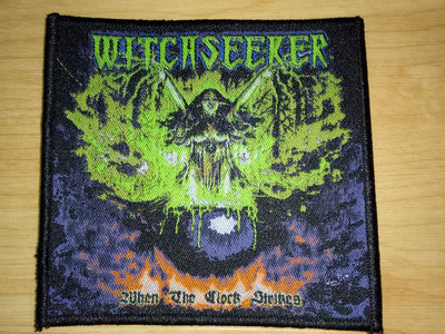 Witchseeker - When the Clock Strikes Woven Patch main photo